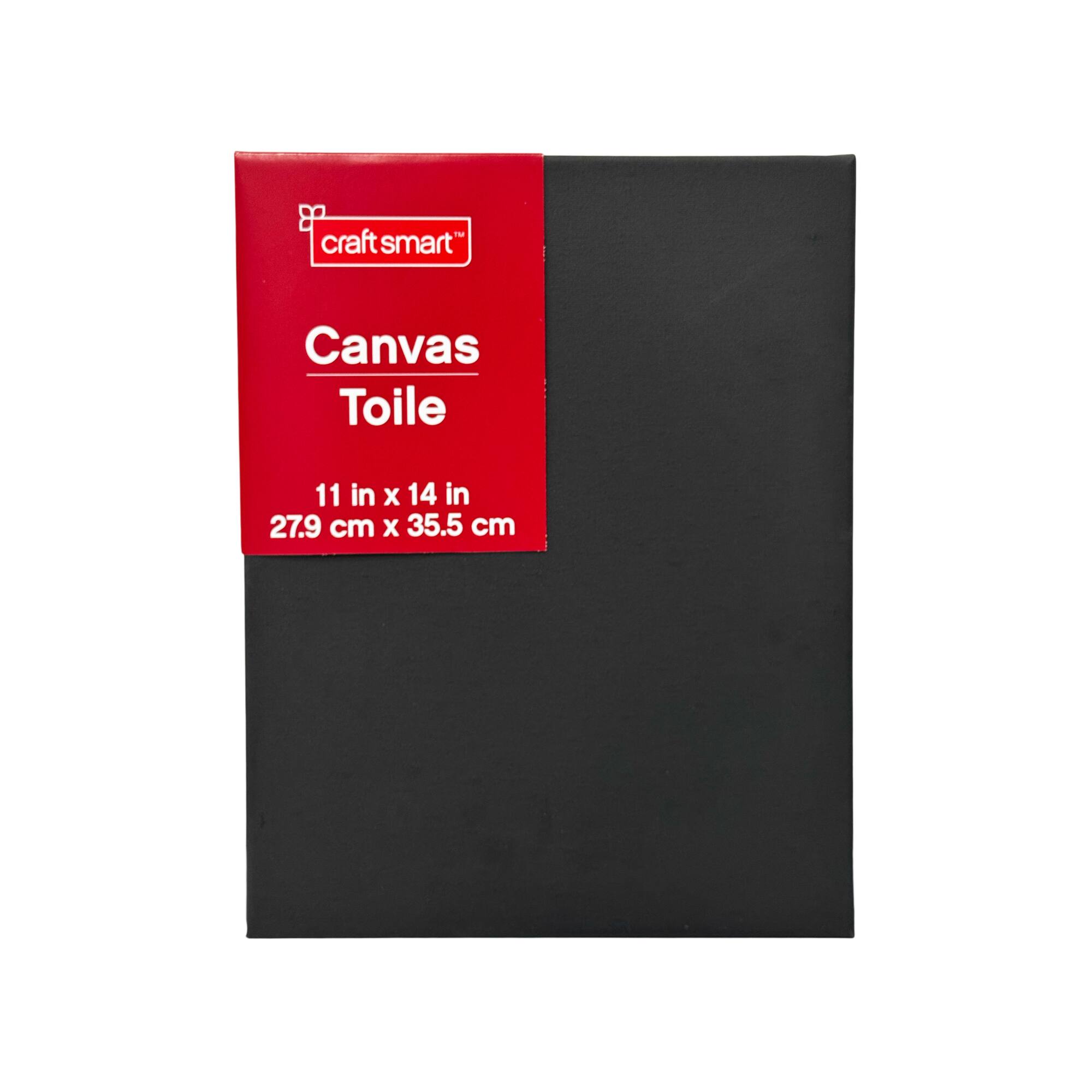 Black Cotton Duck Canvas by Craft Smart
